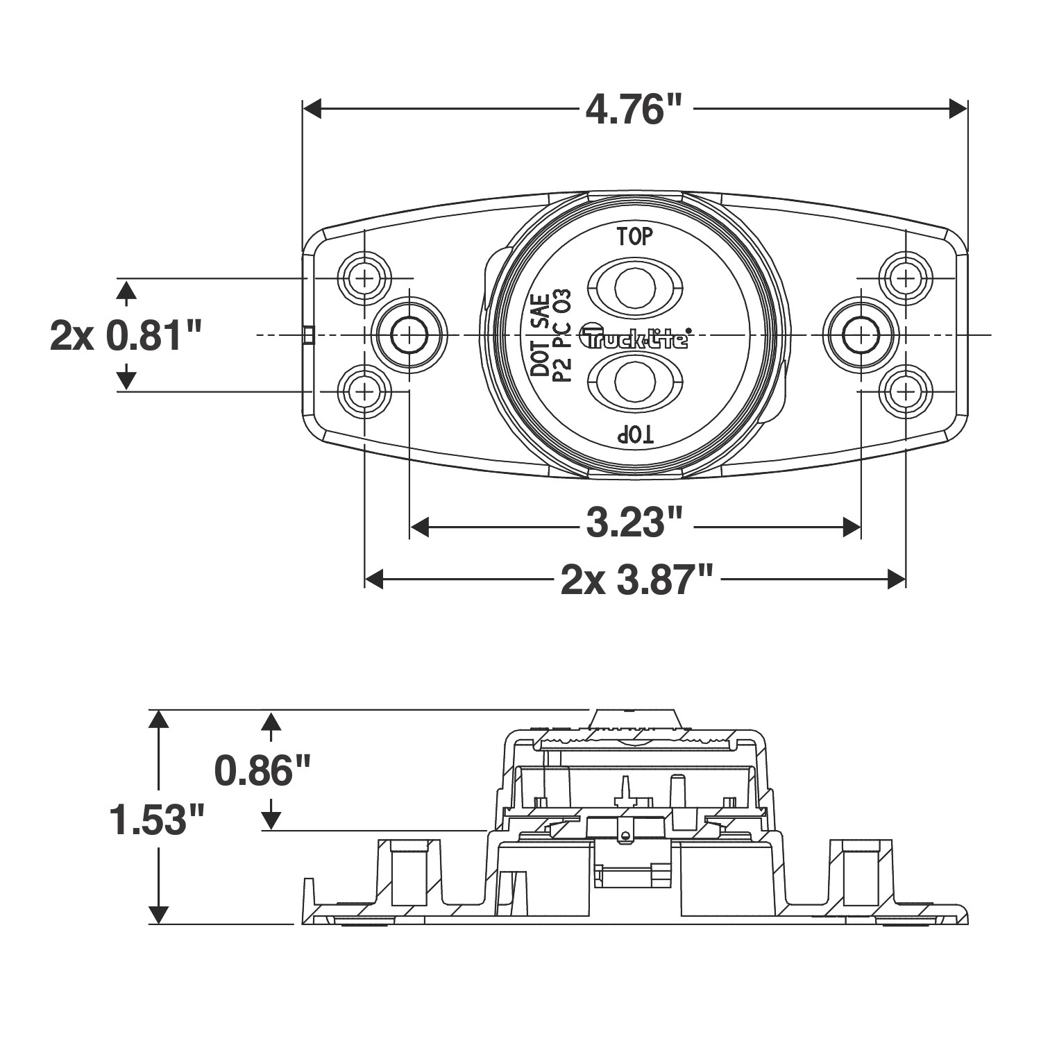 Led Marker Lamp 07395