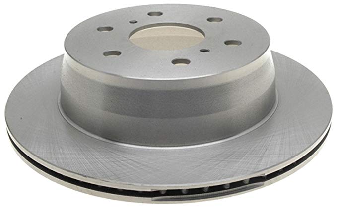 ACDelco Silver Rear Disc Brake Rotor 18A2332A - Fits GM Trucks & SUVs (Cadillac Escalade, Chevy Tahoe, GMC Yukon 2007-2020)