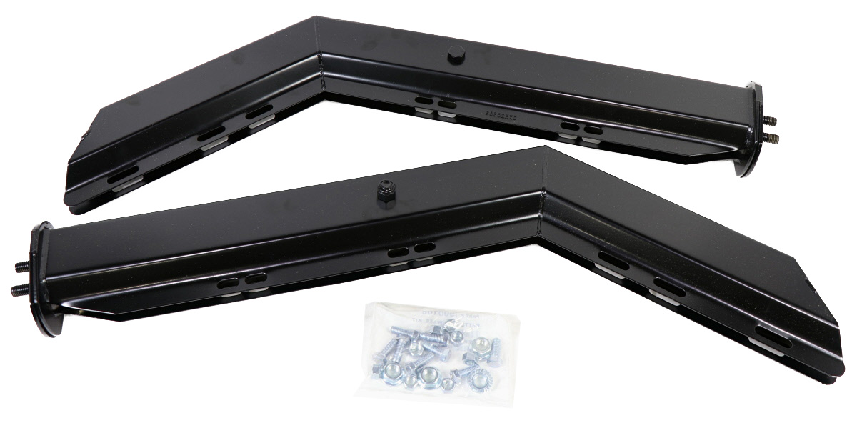 Crosselec 4-Piece Black Mud Flap Set For Dodge Charger 2015-2021 SXT Models (Not Wide Body)