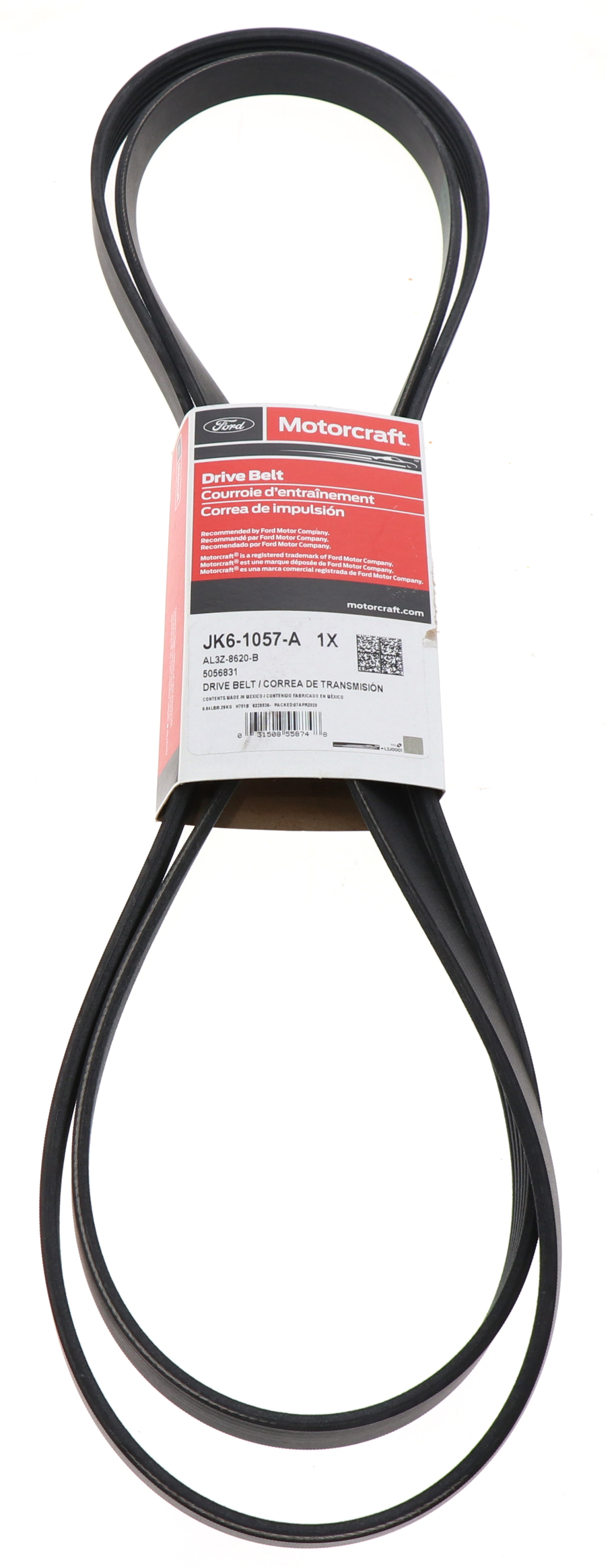 JK61057A Belt Motorcraft (Div Of Ford)