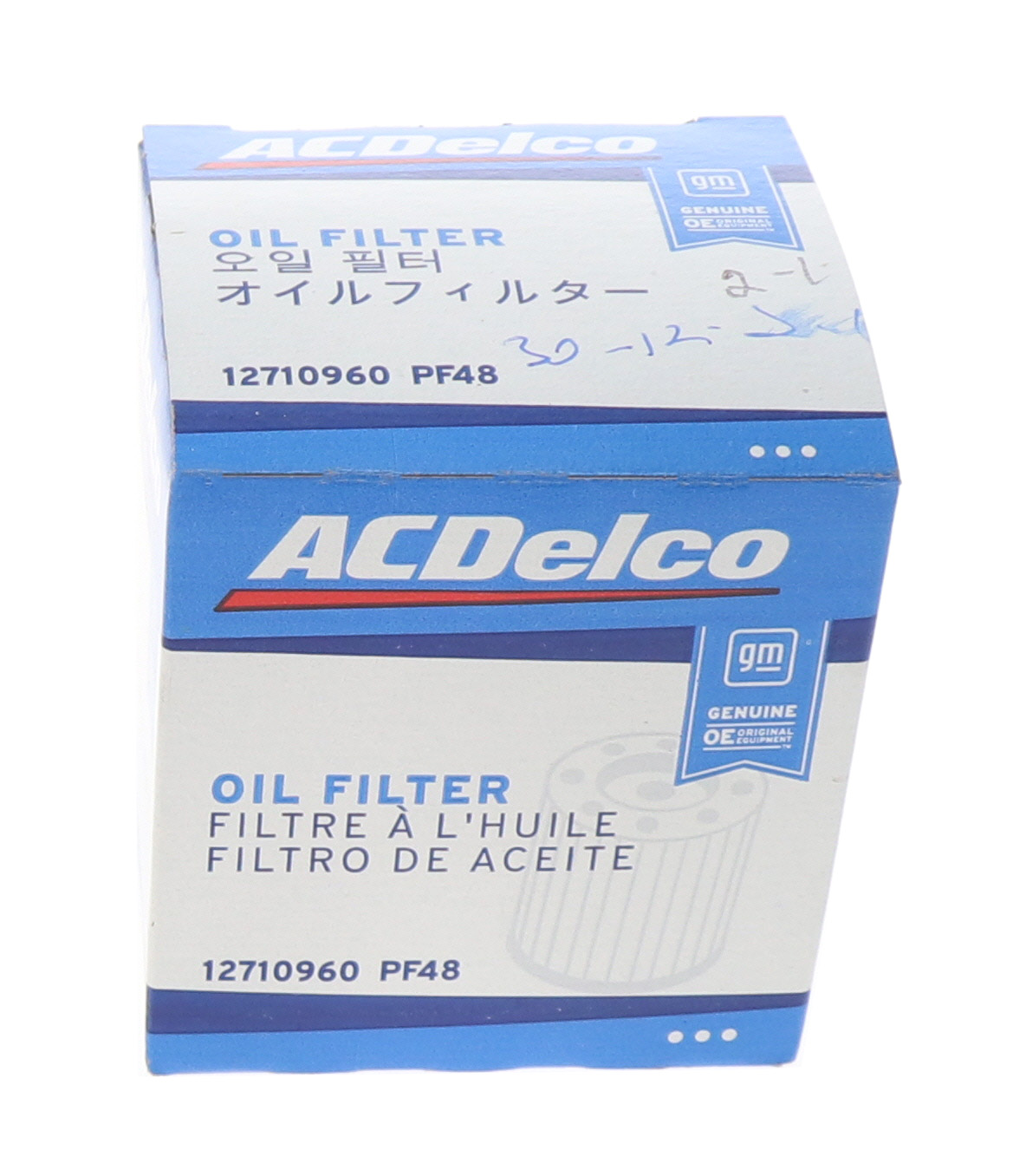 19433934 Oil Filter Ac Delco