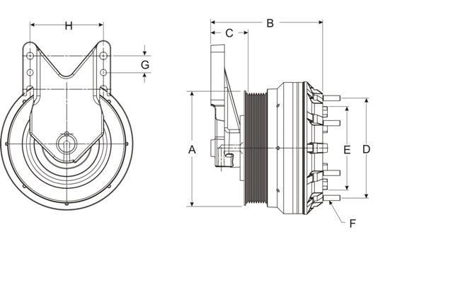 799627 Fan Clutch Horton Industries
